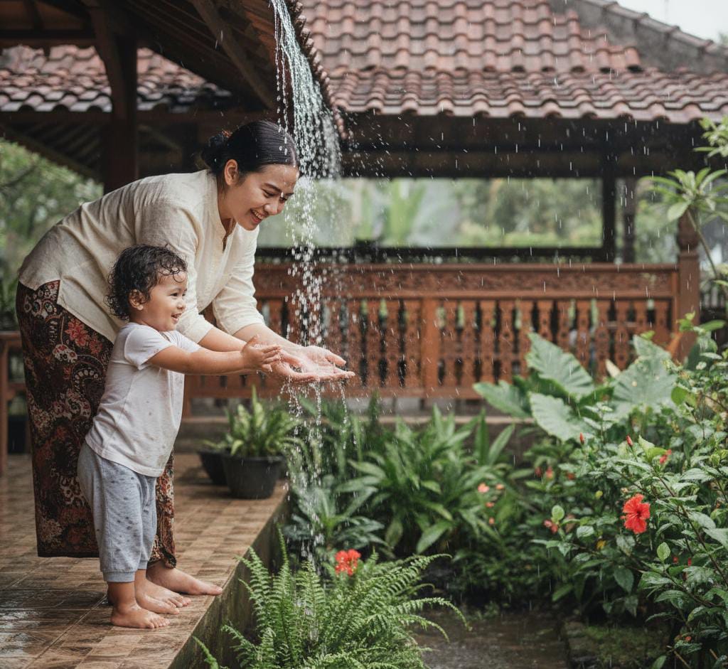 Ide Permainan Alami Saat Hujan, Meskipun Hujan Bocah Tetap Aman-daycare-insidental-harian-yogyakarta