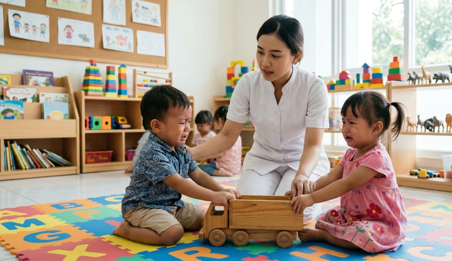 Kenapa Bocah Usia 1–4 Tahun Suka Memukul, Menggigit, atau Mendorong Ini Cara Mengatasi Perilaku Agresifnya-sahabatjuaradaycare.com